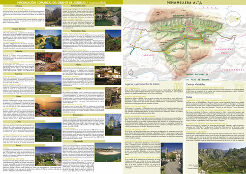 Folleto de la Fundación del Turismo del Oriente de Asturias